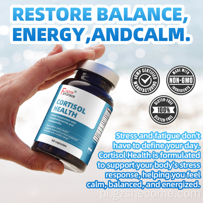 Kortyzolowe ekstrakty roślin zdrowotnych wspiera zdrowy kortyzol